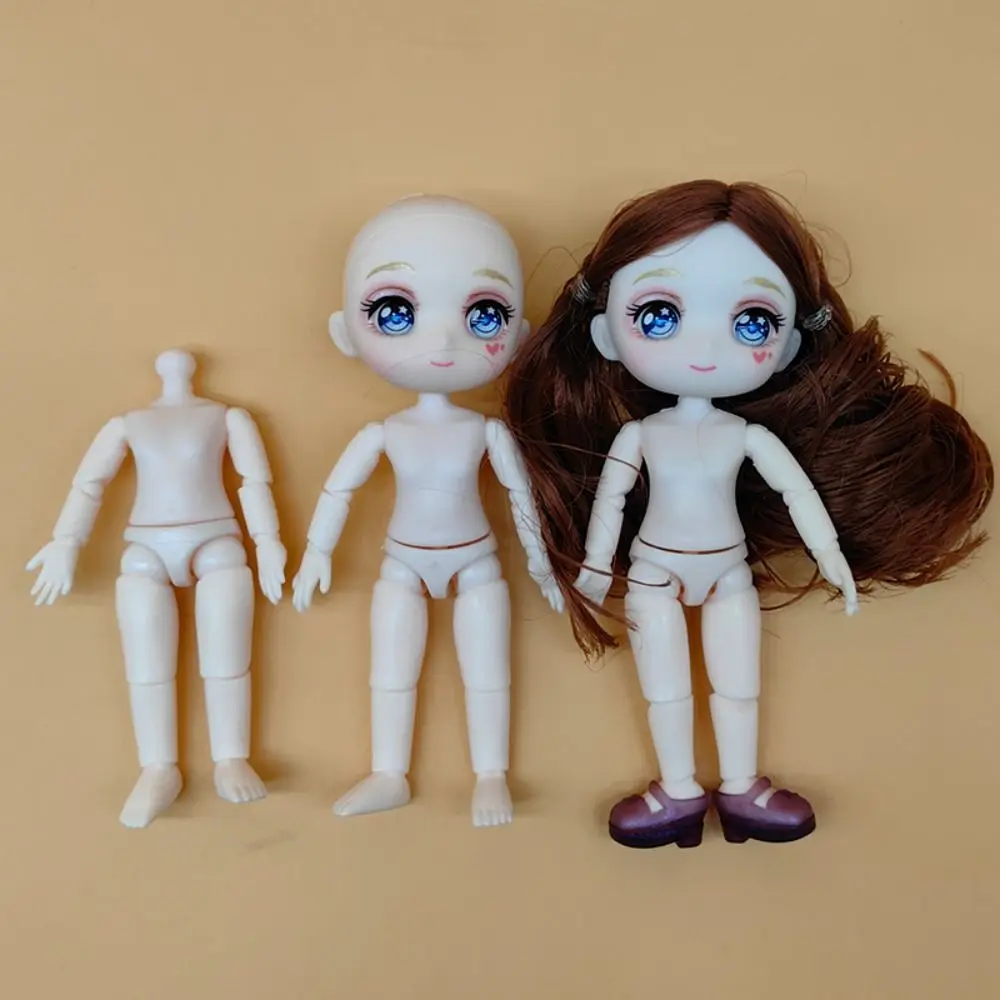 9.5cm Height Doll Body Spherical Jointed Multi Joints Nude Doll Toys Figure Body Movable Jointed Nude Dolls 4 Inch Doll
