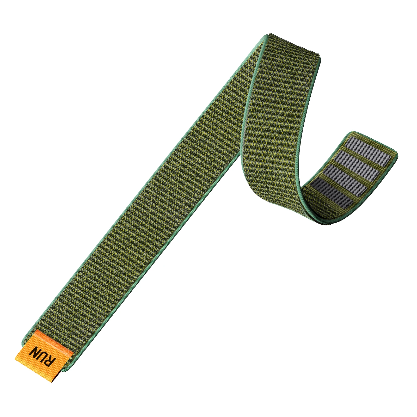Breathable Nylon Loop Watch Strap - Metal-Free Hook & Loop Sport Band, Lightweight and Comfortable
