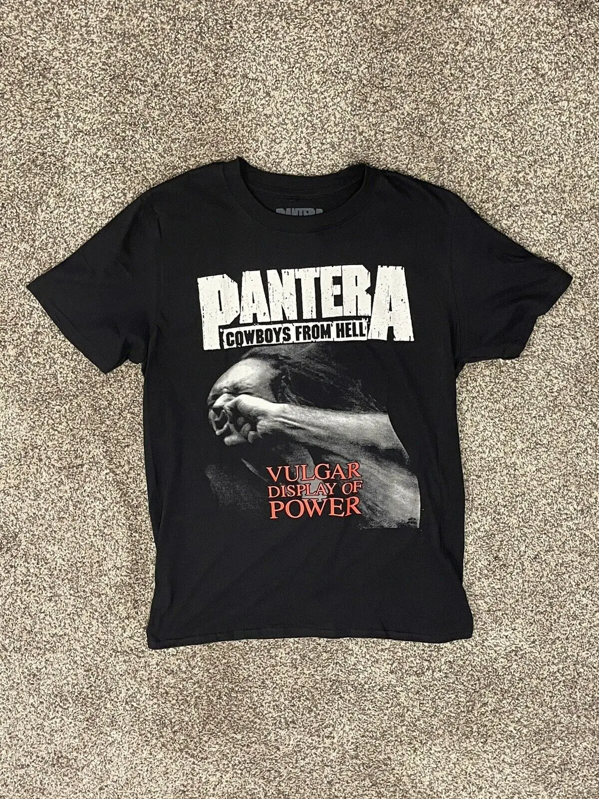 New Pantera Più Forte Di Tutti I Cowboys Di Hell Volant Display Of Power T-Shirt