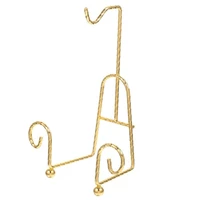 Tea Cup Holder Tea Set Display Stand Gold Metal Cup Saucer Display Stand 1 Piece 1
