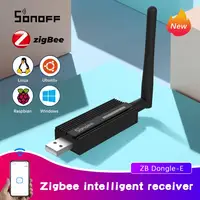 SONOFF ZB Dongle-E Zigbee 3.0 USB Dongle Plus Stick Universal Zigbee Gateway Compatible Zigbee2MQTT Sonoff Zigbee Series 1