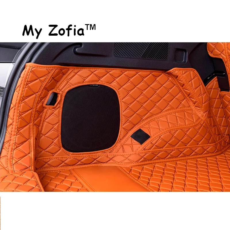 Auto Kofferbakmatten Voor Xpeng G6 2023-2024,Lederen Kofferbakbeschermmat Cover Mat Liners Kofferbak Opbergmat Matten Vloerbedekking Interieuraccessoires,G-Gray Auto Kofferbakmatten Voor Xpeng G6 2023-2024,Lederen Kofferbakbeschermmat Cover Mat Liners Kofferbak Opbergmat Matten Vloerbedekking Interieuraccessoires,G-Gray
