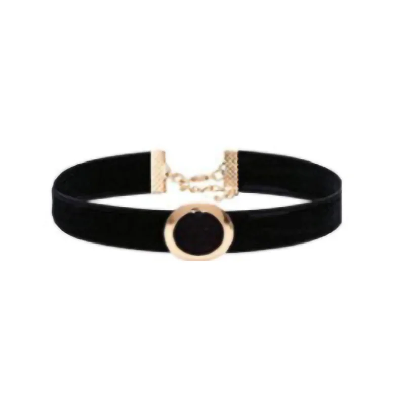 Choker Necklace With Pendants For Women Vintage Star Lace Neck Jewelry