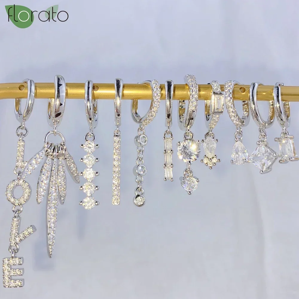 Женские серьги из серебра 925 пробы