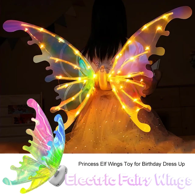 Elektrische Schmetterling Elfen flügel mit leuchtenden flatternden