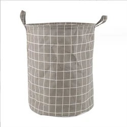 Enhanced Collapsible Laundry and Storage Basket - Large, Foldable, Waterproof Organizer (Gray)