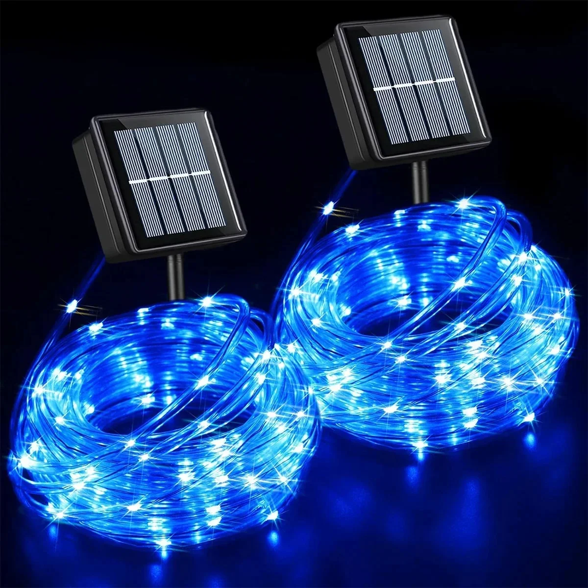 7m/12m/22m/32m Solar LED String Light Outdoor Waterproof 8Modes Street Garland for Party Wedding Christmas Decoration led string lights led fairy lights string lights decorative lights