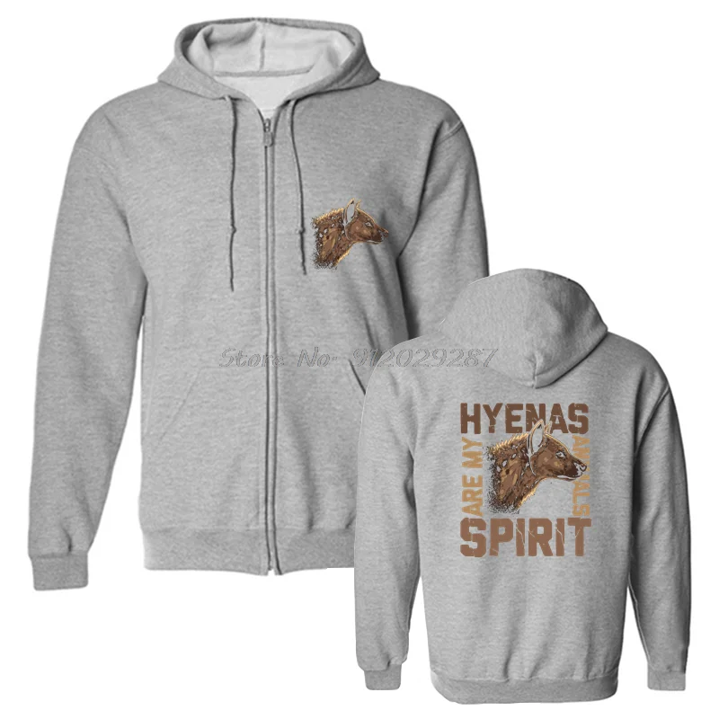 Sudadera con capucha de Animal hiena para hombre, ropa de calle