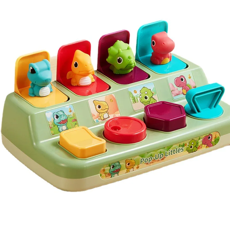 Interactive Activity Pop Up Toy for Babies Cause and Effect Toy Baby Development Games Montessori  Educational Learning Toys 4
