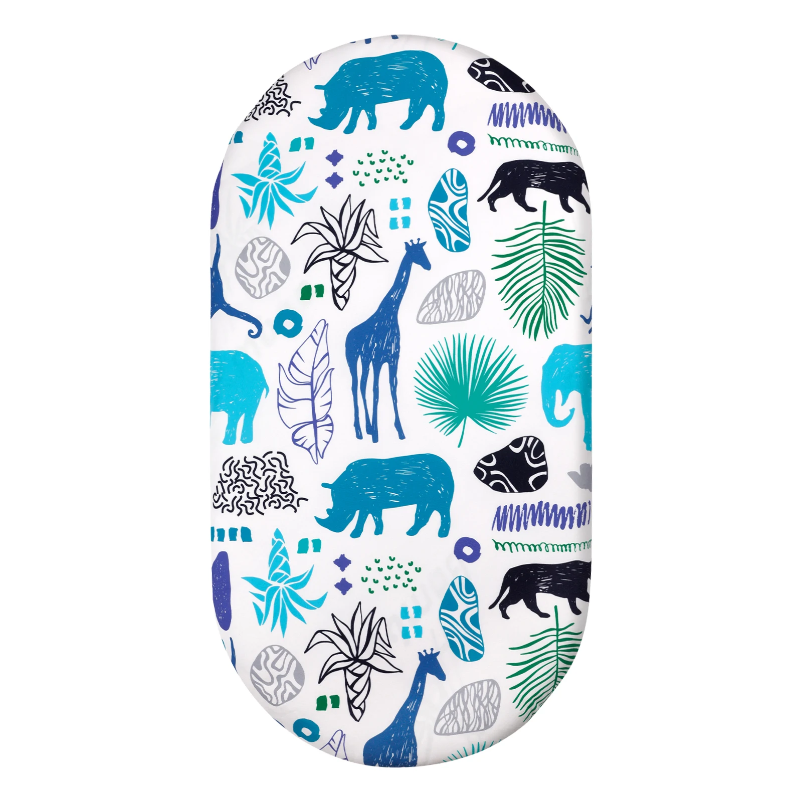 80cm*40cm Rocking Bassinet Sheet Crib Sheets Baby Bed Mattress Cradle Covers Print Newborn Bedding Set New Born Mini Cot Sheet