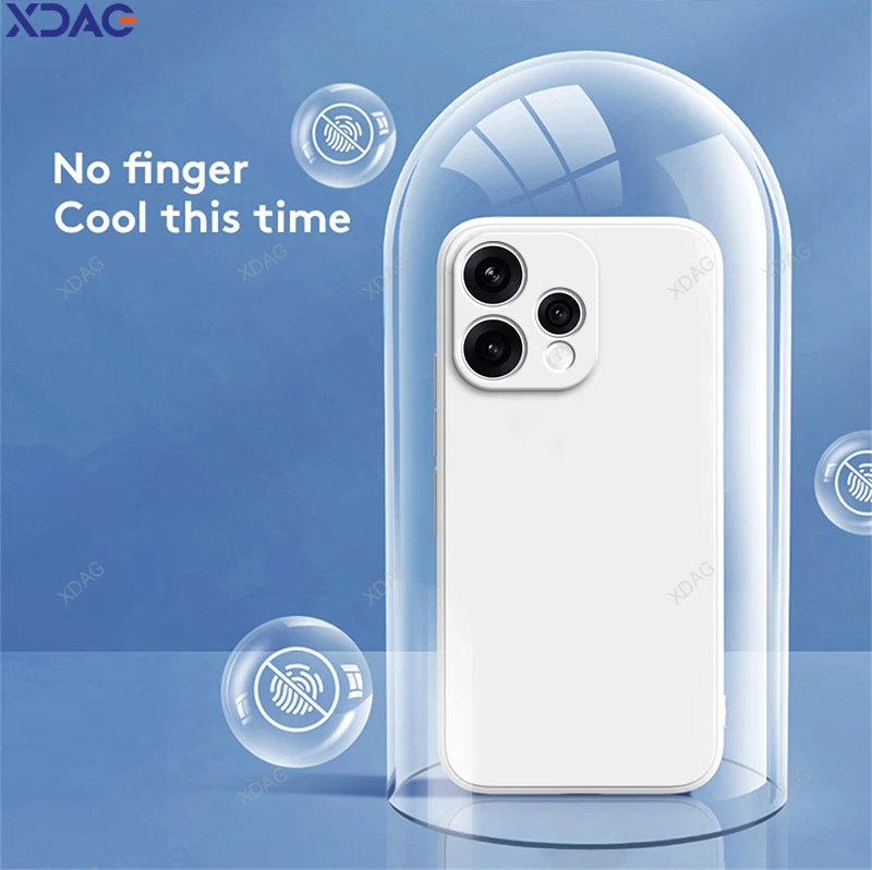 Liquid Silicone Soft Bumper Phone Case with Internal Flocking and Enhanced Protection