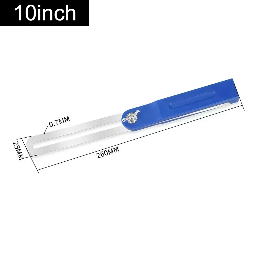 Marking Gauge Measurement Tool Carpenter Measuring Ruler Activity Ruler Protractor Woodworking Square Adjustable Accessory