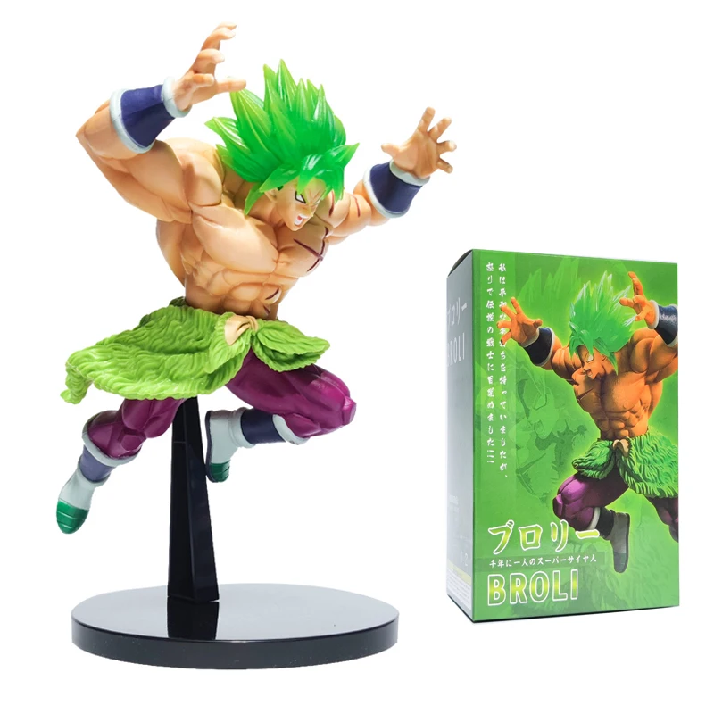 23cm Dragon Ball Z Broly Action Figurine Roar Broli Esferas Del Model Anime  Super Saiyan Diorama Broly PVC Toys - AliExpress