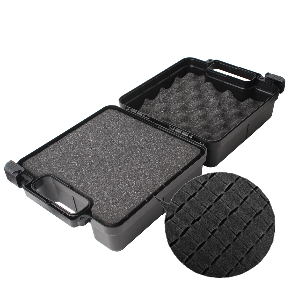 Storage Box Tool Bag Tool Case Tool Organizer Instrument Box Storage Case Tool Box Organizer Tool Box Heighten Carry Case Bag With pre-cut Sponge Storage Box Safety Protector 238x208x120MM