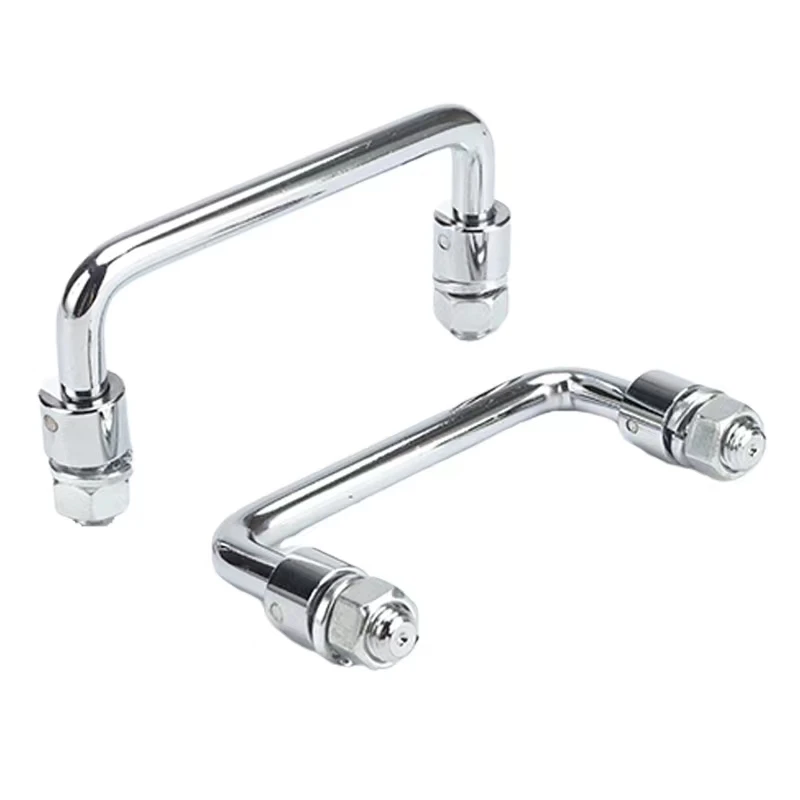 Sleek Iron Rod Folding U-Shaped Carbon Steel Pull-Up Bar Handle