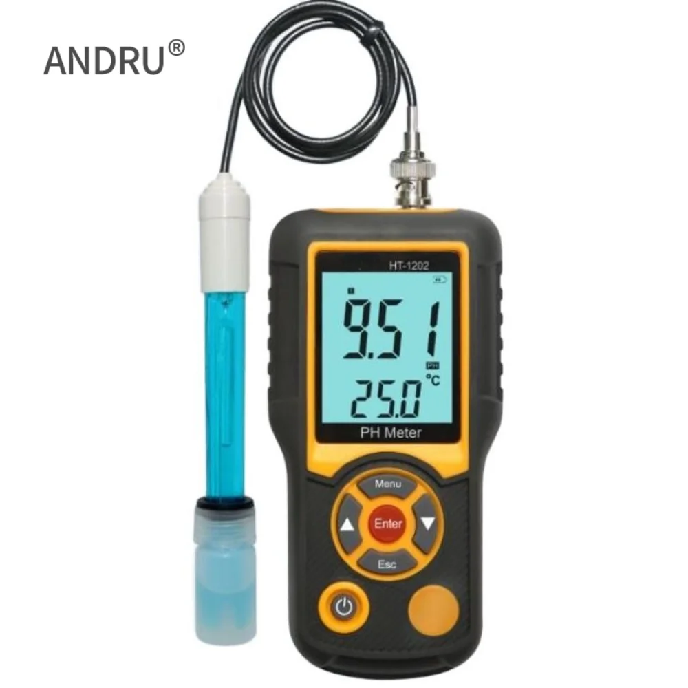 Environmental Protection High Measurement Precision PH Meter HT-1202 Water Ph Monitor