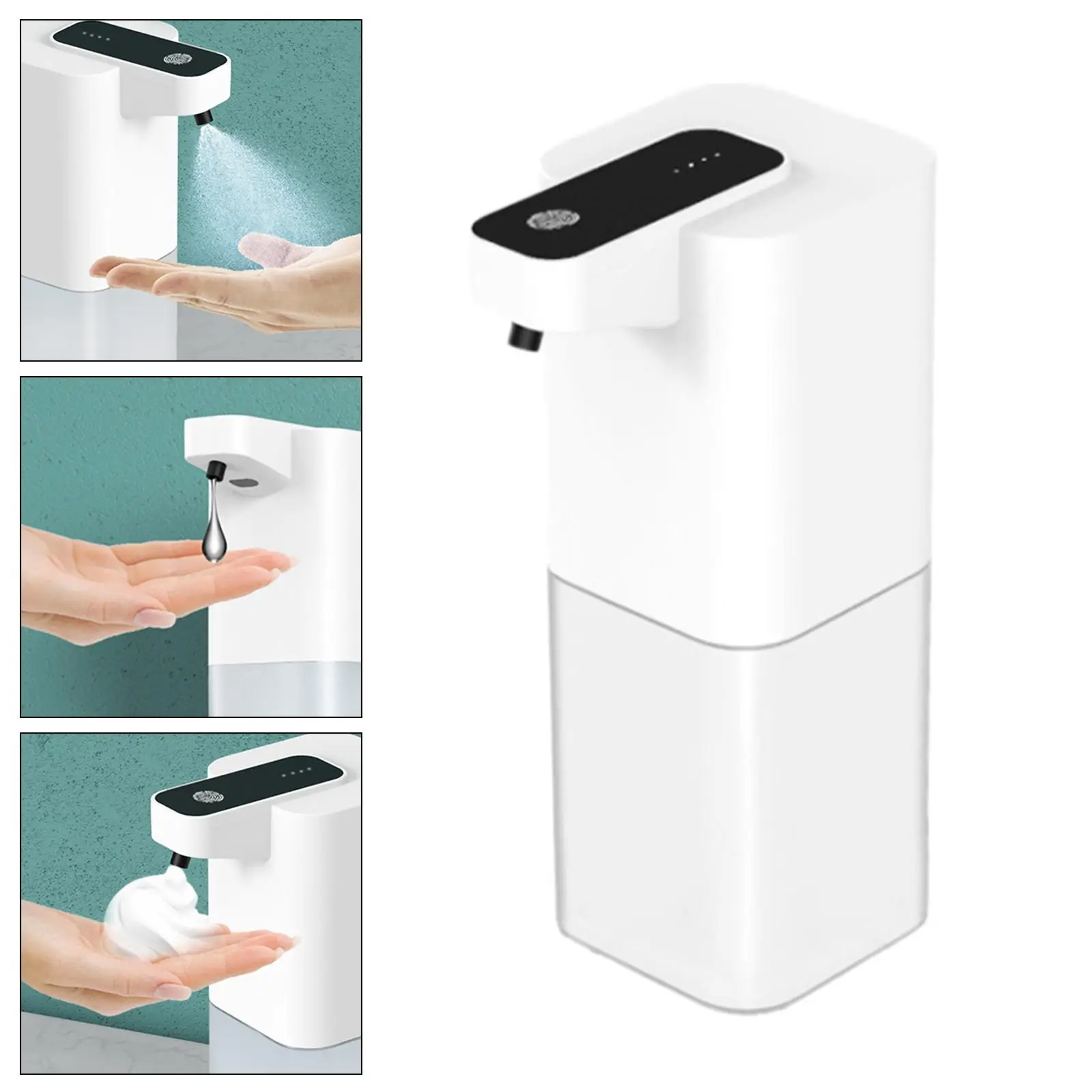 

14oz 400ml Automatic Soap Dispenser High Capacity Suitable for Bathroom