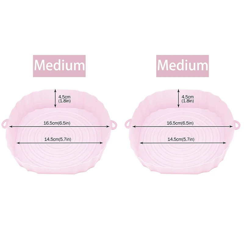 Pink-Medium-2PCS