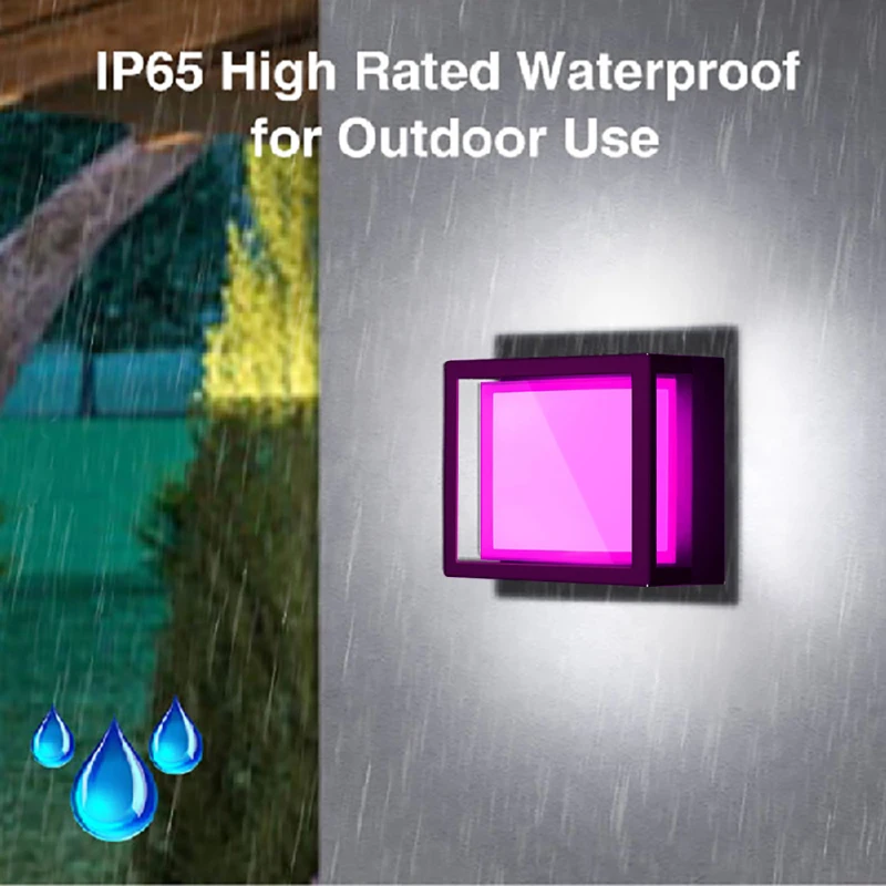 Рисунок 4 - Наружная настенная RGB-подсветка