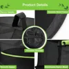 2-8 Layer Herb Drying Rack Net Mesh with Green Zippers Hydroponics, Drying Rack Herbs for Plant Bud Seed, Herb Dry Net With Hook 2