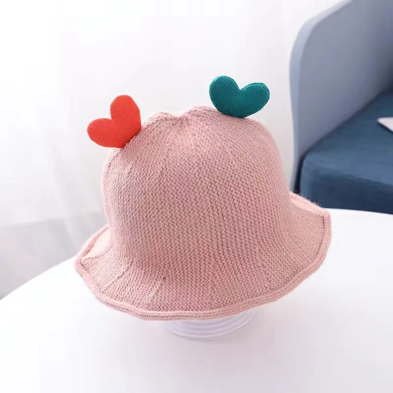 

Baby Hat Cute Knitted Woolen Hat Boys Girls Fisherman Hat Children Toddler With Spring Autumn 6M-4Y