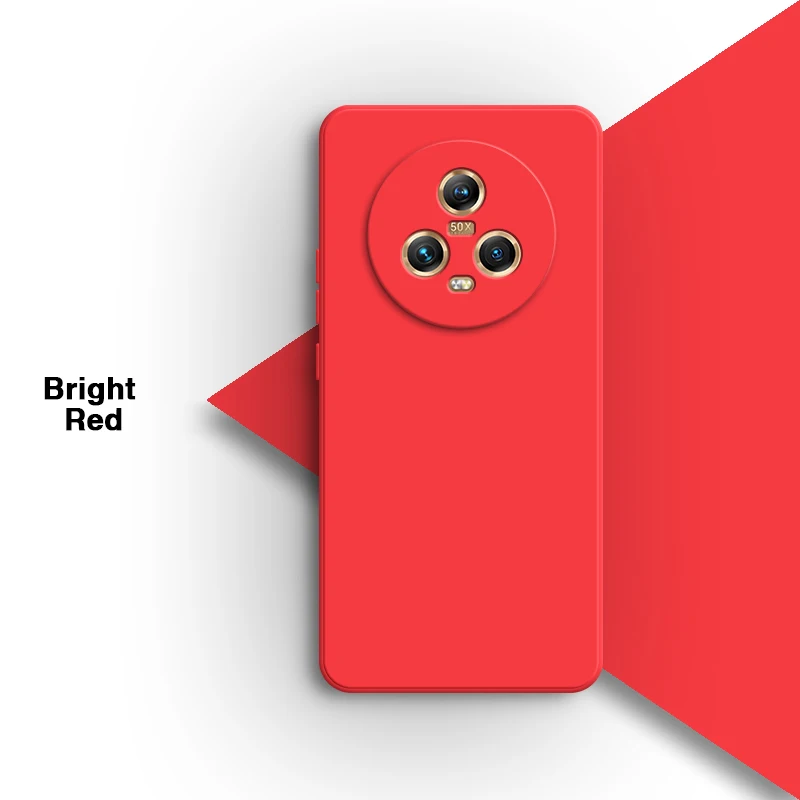 High-Quality Liquid Silicone Phone Case with Soft Lens Protection