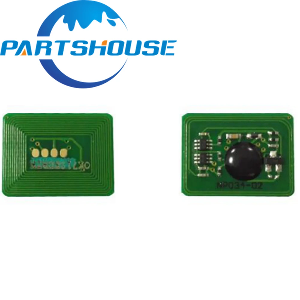 

4 x Toner Cartridge Chip for OKI C610 C 610 Reset Chip for 44315308 44315307 44315306 44315305