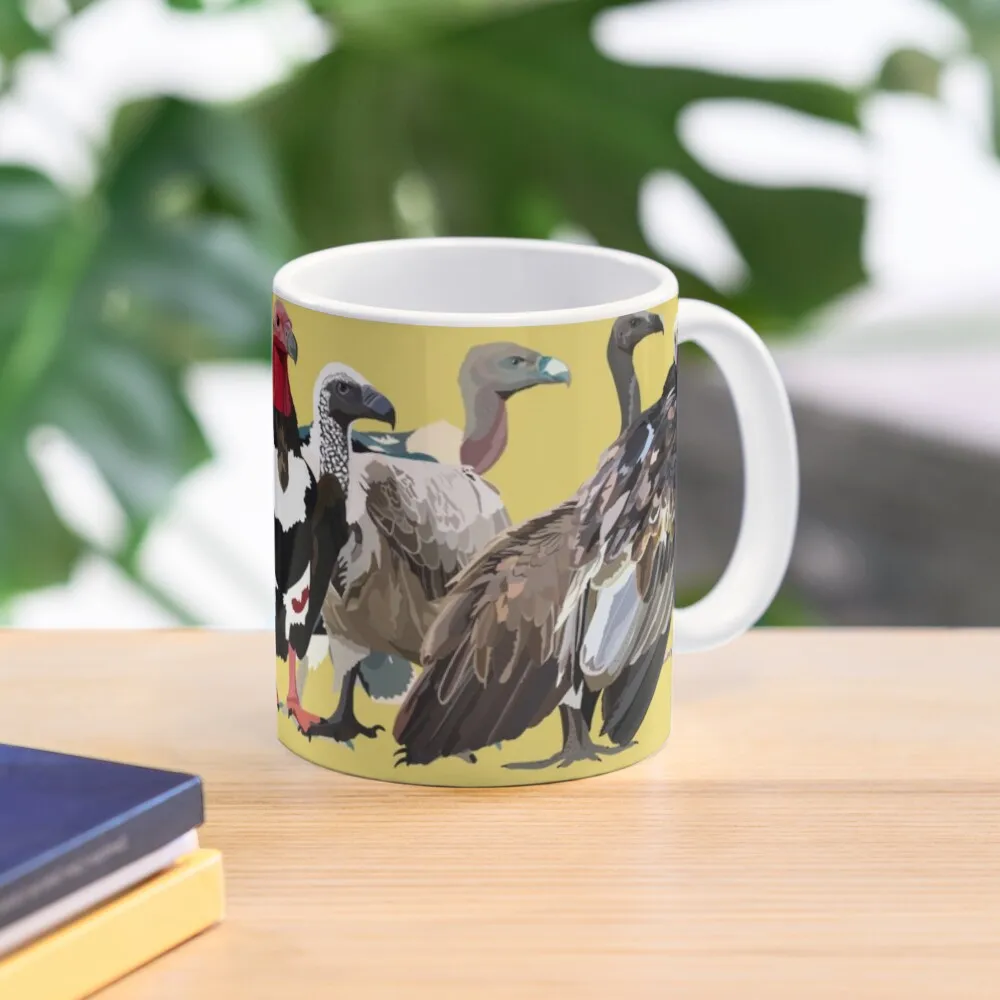 

V is for Vulture Coffee Mug Thermal Breakfast Cups Anime Cups Mug