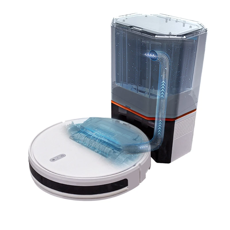 

Self-Emptying smart robotic vacuum smart cleaning home appliances