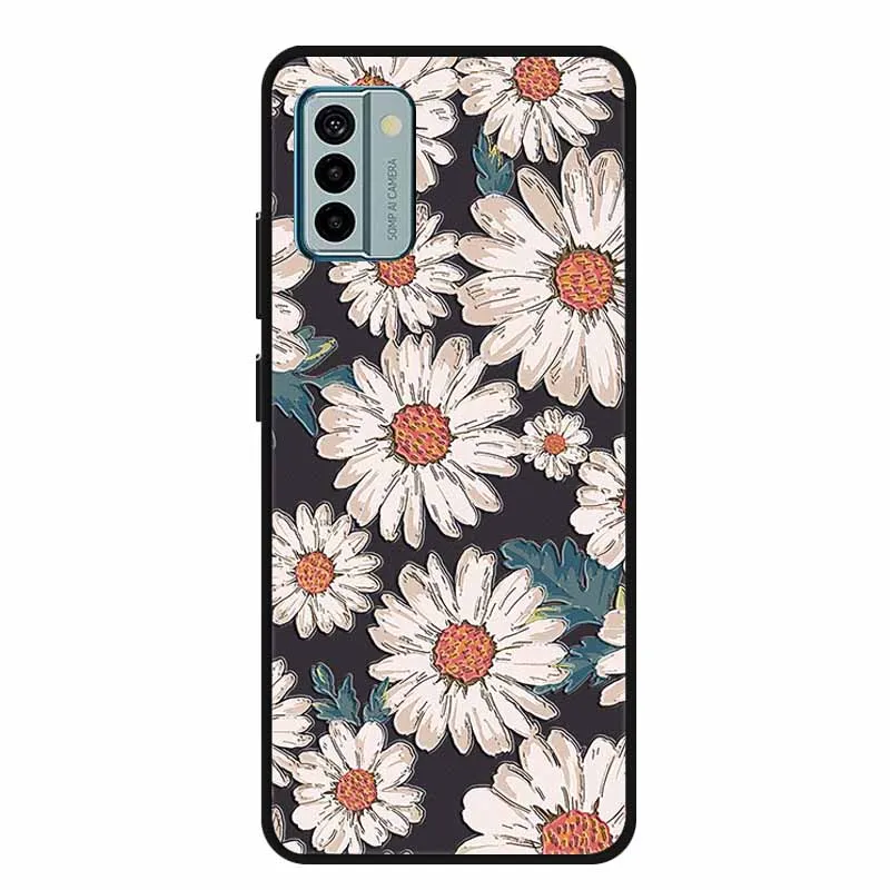 Elegant Black Silicone 3D Relief Emboss Soft Back Case Cover