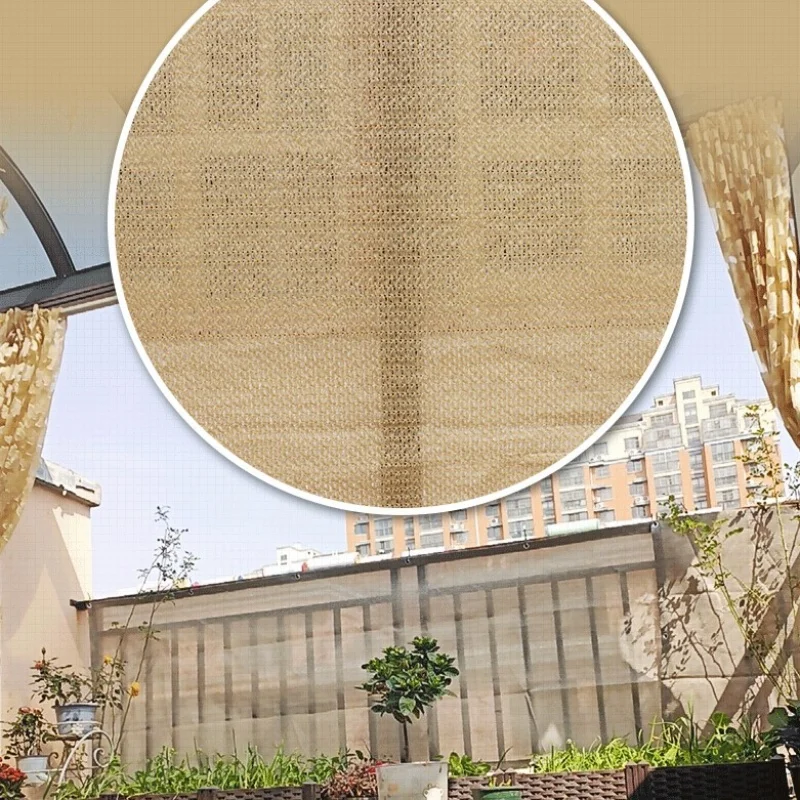 Privacy Mesh Balcony Railing Protection Mesh Garden Architectural Awnings Tennis Court Windscreens Sunshade Terrace Shade