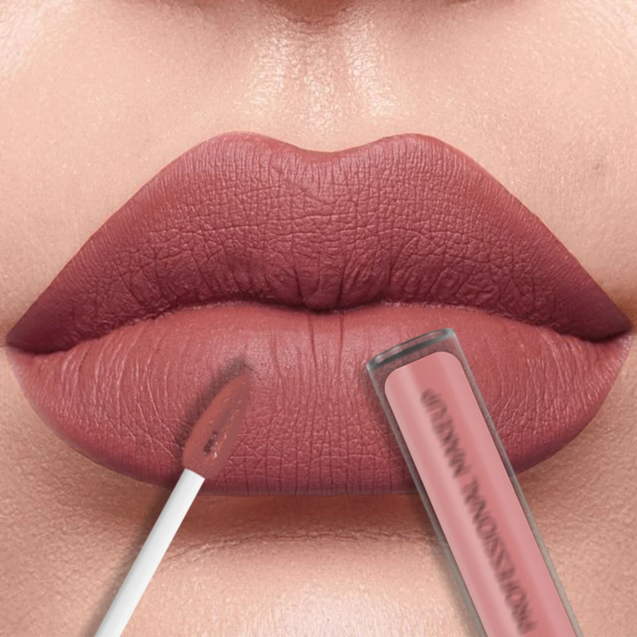 Matte Velvet Finish Liquid Lipstick Set - Waterproof, 12 Bold Shades