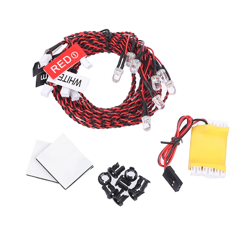 Kit 8 LED Strobe pour Avion RC - Lumière Navigation Drone