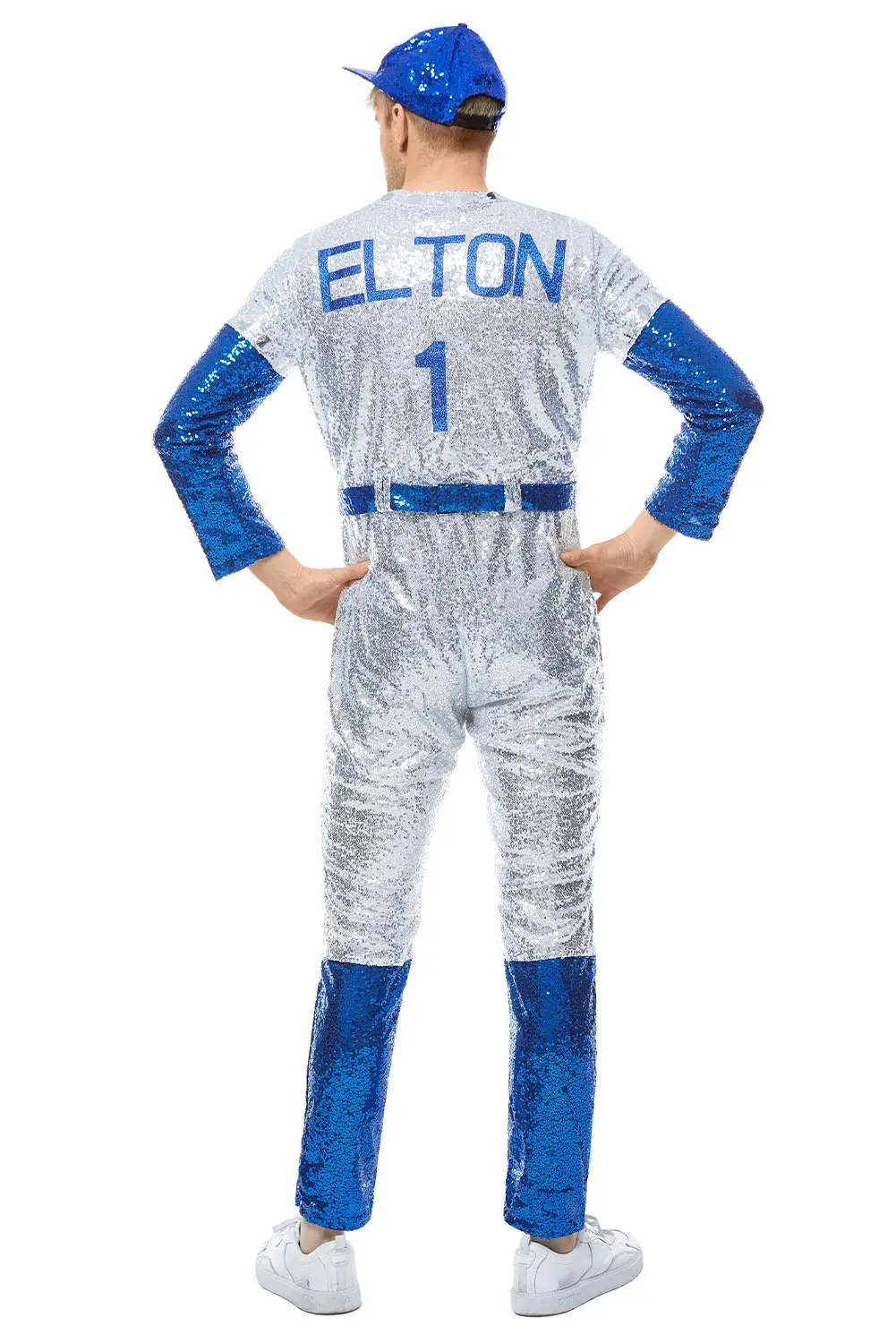 Elton John Sparkly Dodgers Uniform | Elton John Halloween Costume Ideas -  Cosplay - Aliexpress
