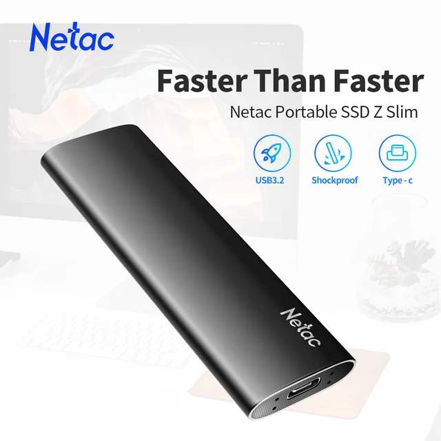 Netac Ssd 1tb External Ssd 500gb 250gb 2tb Hdd Portable Ssd Hard Disk Usb3.0 Solid State Drive For Laptop Desktop Notebook - Portable State Drives - AliExpress