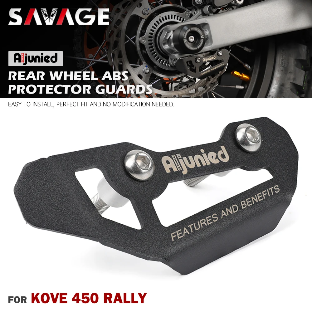 

Защитная крышка датчика для KOVE 450 из ралли и АБС-пластика, защитные аксессуары для мотоциклов, защита заднего колеса для Colove 450 ралли