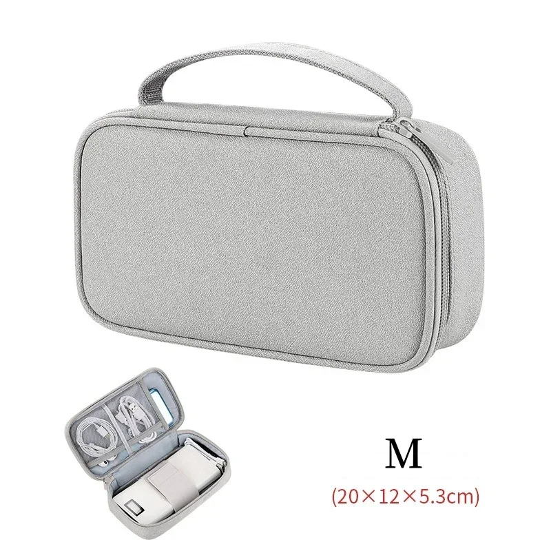 Spacious Waterproof Travel Cable and Electronics Organizer Bag