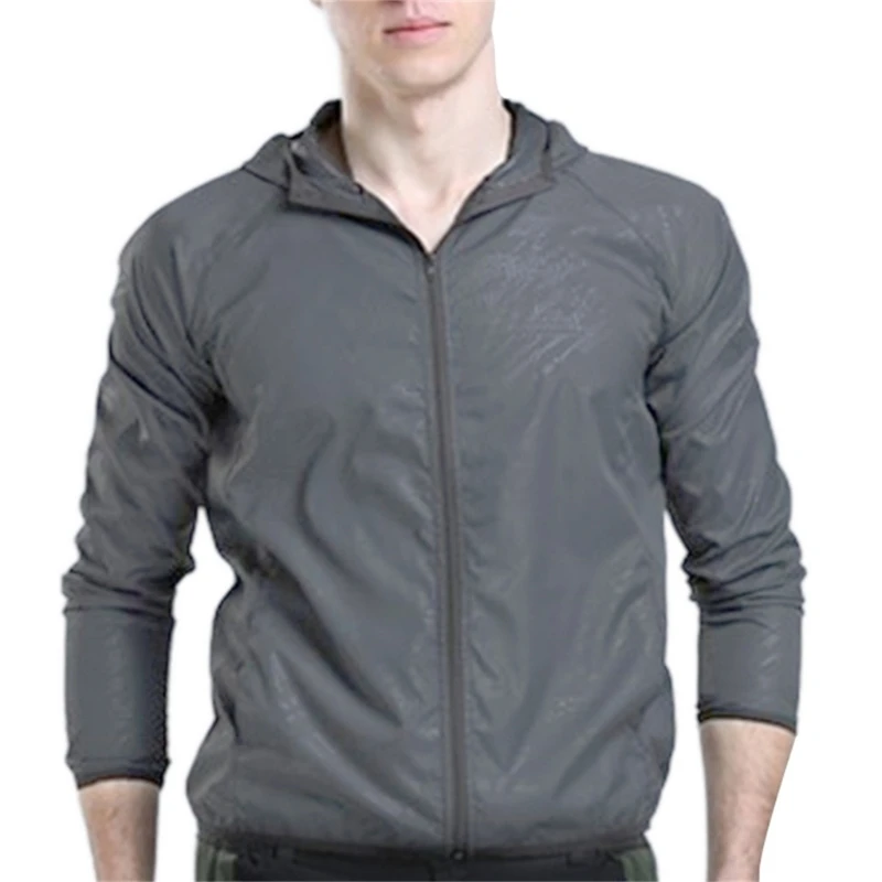

Summer Uv Protection Skin Coats Men Ultra-light Sportswear Portable Outwear