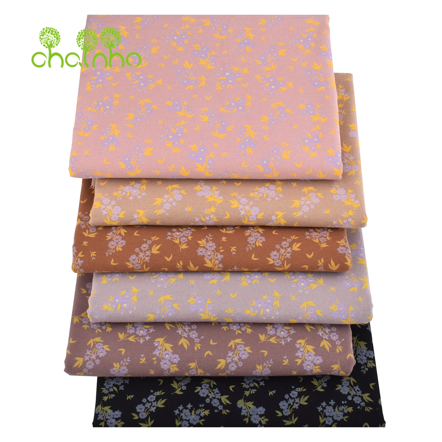 Chainho,Brushed Fabric,Cotton-Polyester,Reactive Dyeing,DIY Sewing Quilting Material For Cushion,Pillow,Sofa,Tablecloth,25MM8