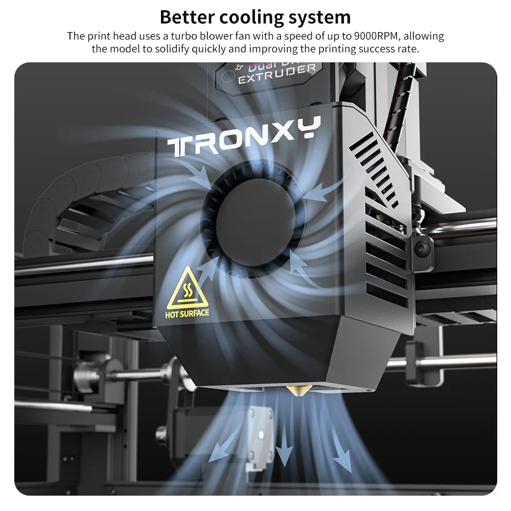 Wytłaczarka z napędem bezpośrednim VEHO-600 TRONXY 600*600*600mm duża rozmiar wydruku drukarka 3D automatyczny czujnik poziomu drukarka o wysokiej precyzji 17 Sd1bf6b75a7b34d6ba29b7713172538276 Wytłaczarka z napędem bezpośrednim VEHO-600 TRONXY 600*600*600mm duża rozmiar wydruku drukarka 3D automatyczny czujnik poziomu drukarka o wysokiej precyzji