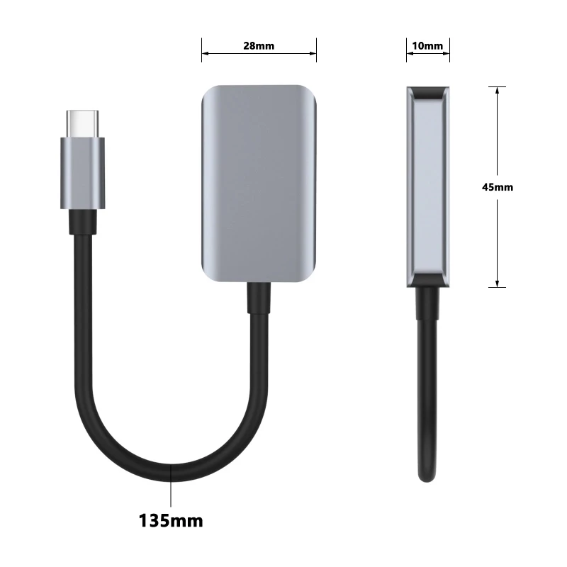 USB Type-C to HDMI 4K Adapter Cable