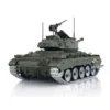 New Tongde M24 Chaffee 1/16 RC Light Tank Infrared Combating System Upgraded Wheels Radio Control Panzer Vehicle for Boy TH24485 3