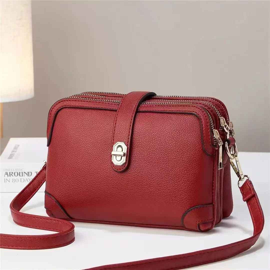 2025 New PU Leather Elegant Small Square Bag, Fashion Casual Crossbody Shoulder Bag for Women - Versatile Gift for Girlfriend