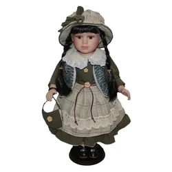 Poupée en céramique pour filles, pays européen, loisirs, décoration de maison, maison de jeu, jouet, lot de Collection, cadeaux pour enfants, offre spéciale 