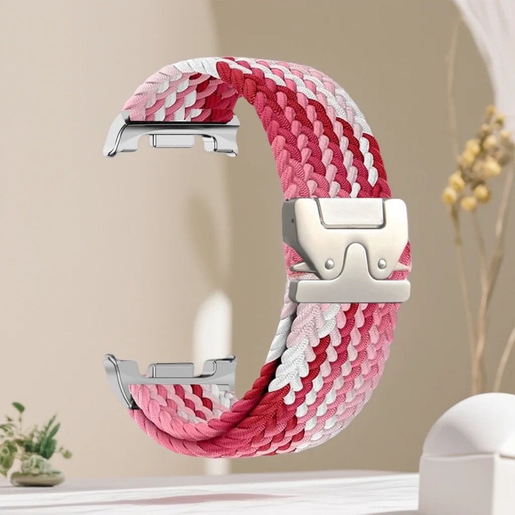 Braided Parachute Buckle Strap with Correa Bracelet