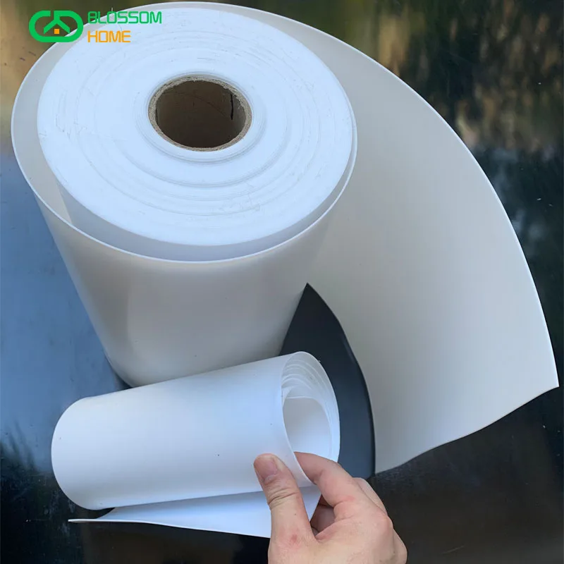 Espessura de Alta Resistência Branca da Folha do Filme Ptfe da Temperatura 0.1 0.2 0.3 0.4 0.5 mm 300*500 mm Ptfe Cobre a