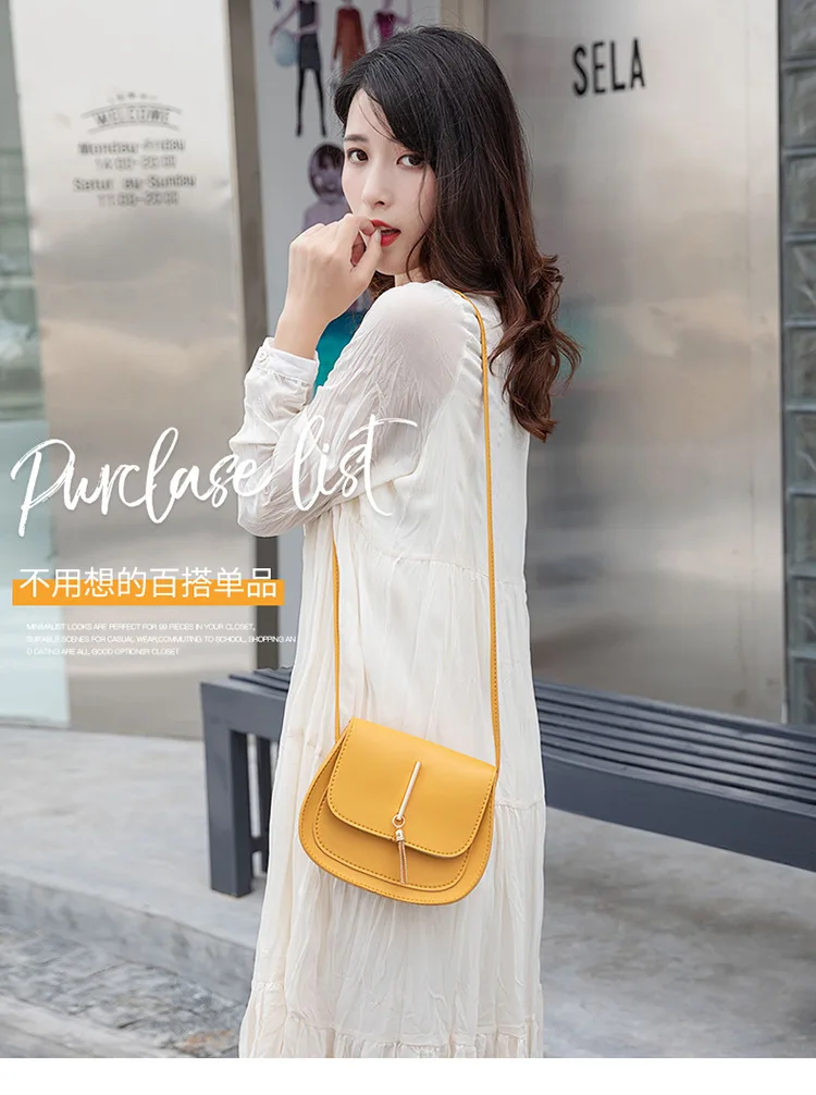 

Female Wild bag New fringed small round bag Women's Messenger Bag Shoulder crossbody Bag Cylinder type 18X6X15cm