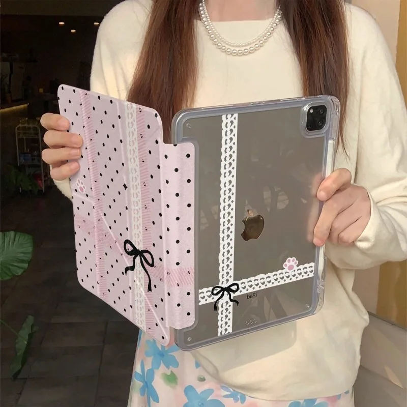 Pink Bowtie Premium Smart Cover Case