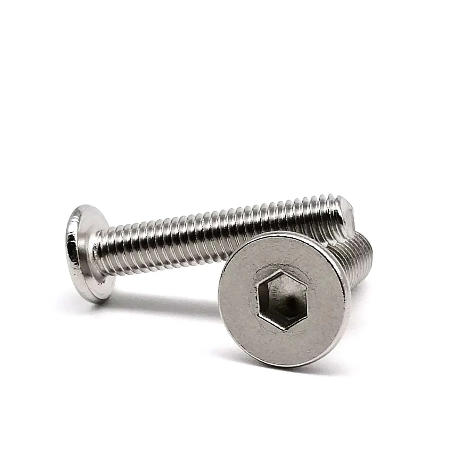 400pcs/box M2 M3 Allen Hexagon Hex Socket Ultra Thin Flat Wafer Head Screw Bolt Nut Assortment Kit Set 304 A2-70 Stainless Steel