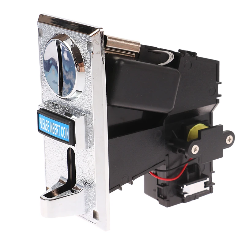 1Pc 616 Multi Coin Slot Acceptor Electronic Roll Down Coin Acceptor Selector Mechanism Arcade Game Ticket Vending Machine